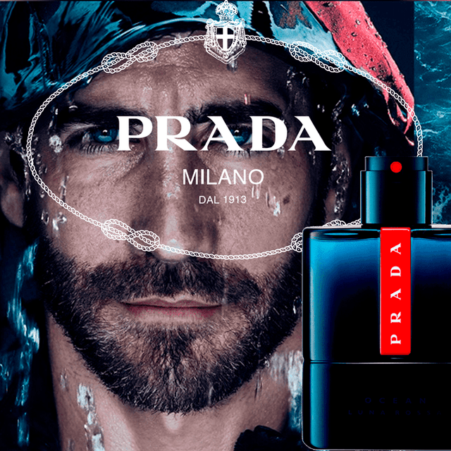 Prada Luna Rossa Ocean Eau de Toilette - Perfume Masculino