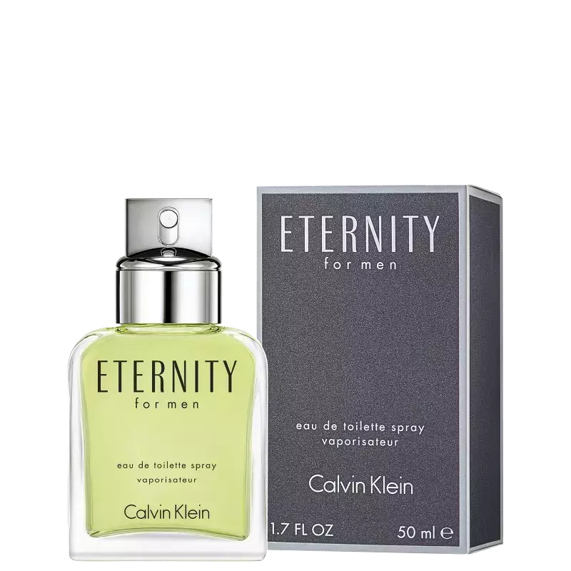 Eternity for Men Calvin Klein Eau de Toilette - COM PROVADOR GRATUITO