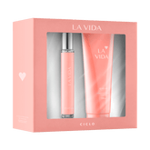 Ciclo Cosméticos Estojo La Vida Deo Colônia 30ml + Loção Hidratante 240ml - COM PROVADOR